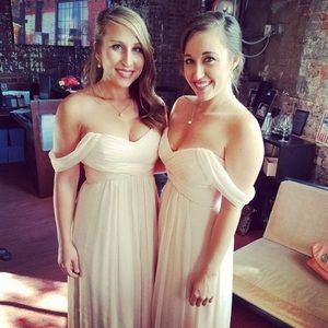 *Blush Pink* Bridesmaid Dress